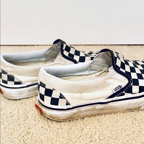 checkered vans poshmark